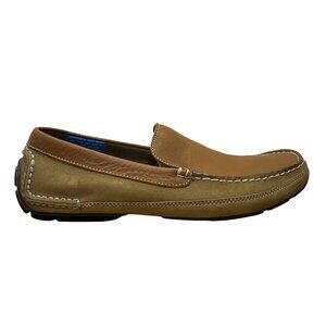 Rockport Men’s Tan/Brown Leather Washable Fast Approach Loafers Size 8.5M